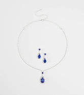 Fairytale Come True Necklace And Earrings Set