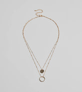 Delicate Charm Layered Necklace