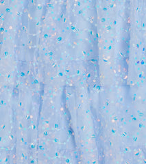 May Sequin Tulle Tiered Skater Dress